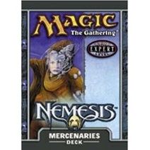 Image for Nemesis Theme Deck - Mercenaries - Magic: The Gathering