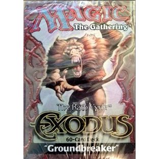 Image for Exodus Theme Deck - Groundbreaker - Magic: The Gathering