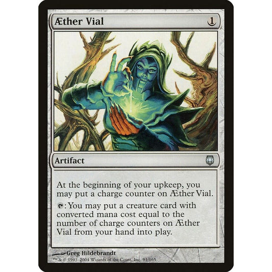 Image for Aether Vial (91) (DST) - Magic: The Gathering