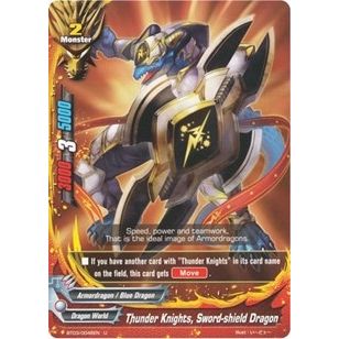 Image for Thunder Knights, Sword-shield Dragon (BT03/0046EN) (BT03) - Future Card BuddyFight