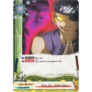 Image for Ninja Arts, Snake Gaze (BT03/0059EN) (BT03) - Future Card BuddyFight