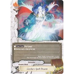 Image for Cecilia's Spell Disarm (BT03/0066EN) (BT03) - Future Card BuddyFight