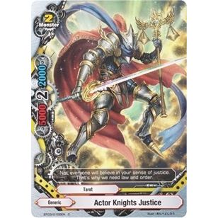 Image for Actor Knights Justice (BT03/0102EN) (BT03) - Future Card BuddyFight