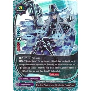 Image for Witch of Destruction, Hearty the Devastator (BT02/0011EN) (BT02) - Future Card BuddyFight
