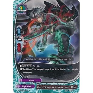 Image for Black Demon Swordsman, Jace Aldis (BT02/0082EN) (BT02) - Future Card BuddyFight