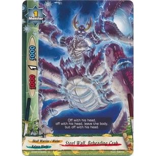 Image for Steel Wall, Beheading Crab (BT02/0094EN) (BT02) - Future Card BuddyFight