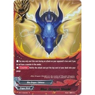 Image for Blue Dragon Shield (BT01/0024EN) (BT01) - Future Card BuddyFight