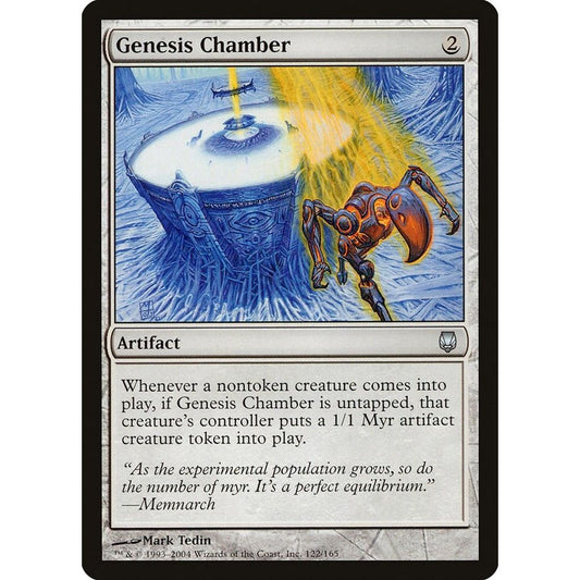 Image for Genesis Chamber (122) (DST) - Magic: The Gathering