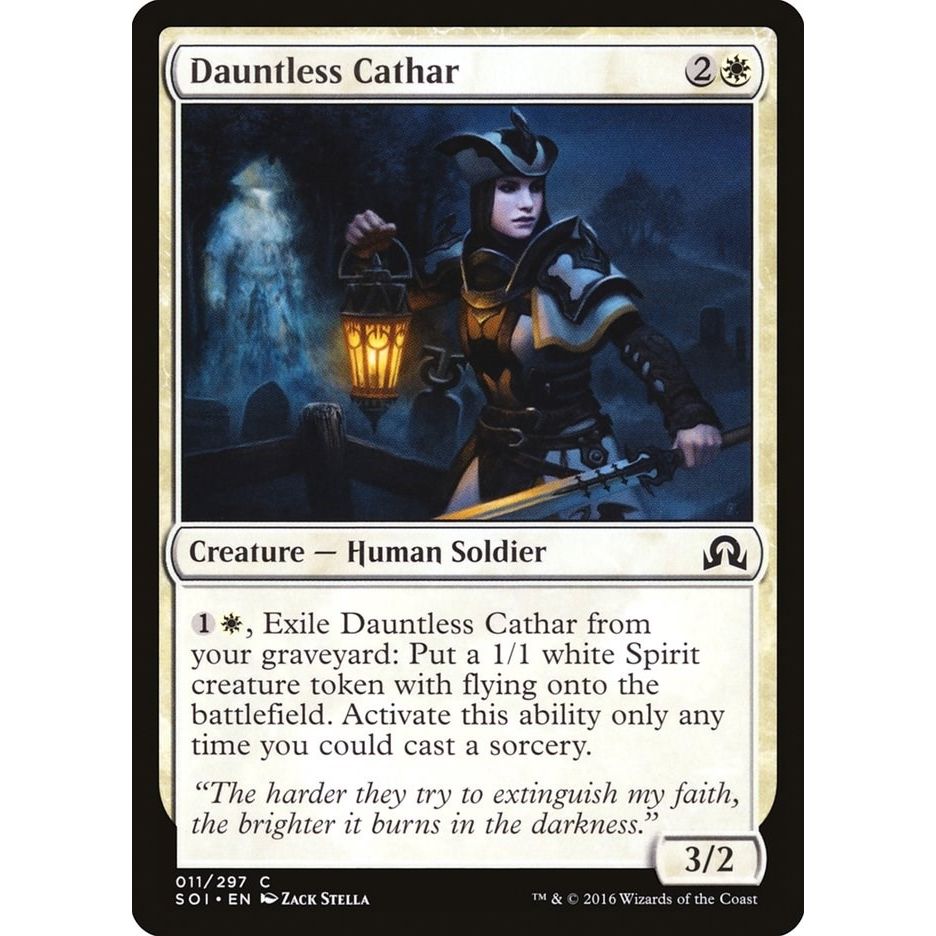 Image for Dauntless Cathar (11) (SOI) - Magic: The Gathering