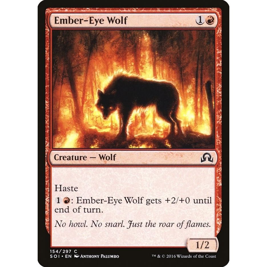 Image for Ember-Eye Wolf (154) (SOI) - Magic: The Gathering