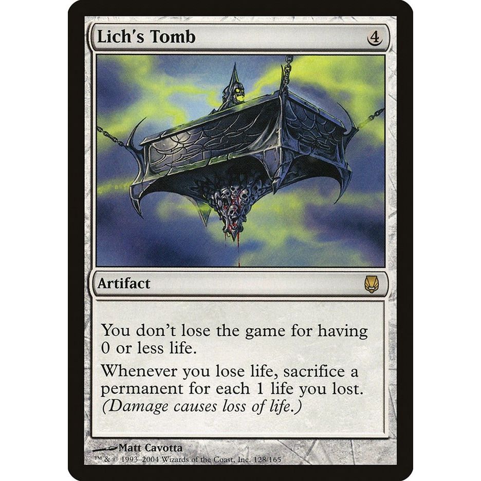 Image for Lich's Tomb (128) (DST) - Magic: The Gathering