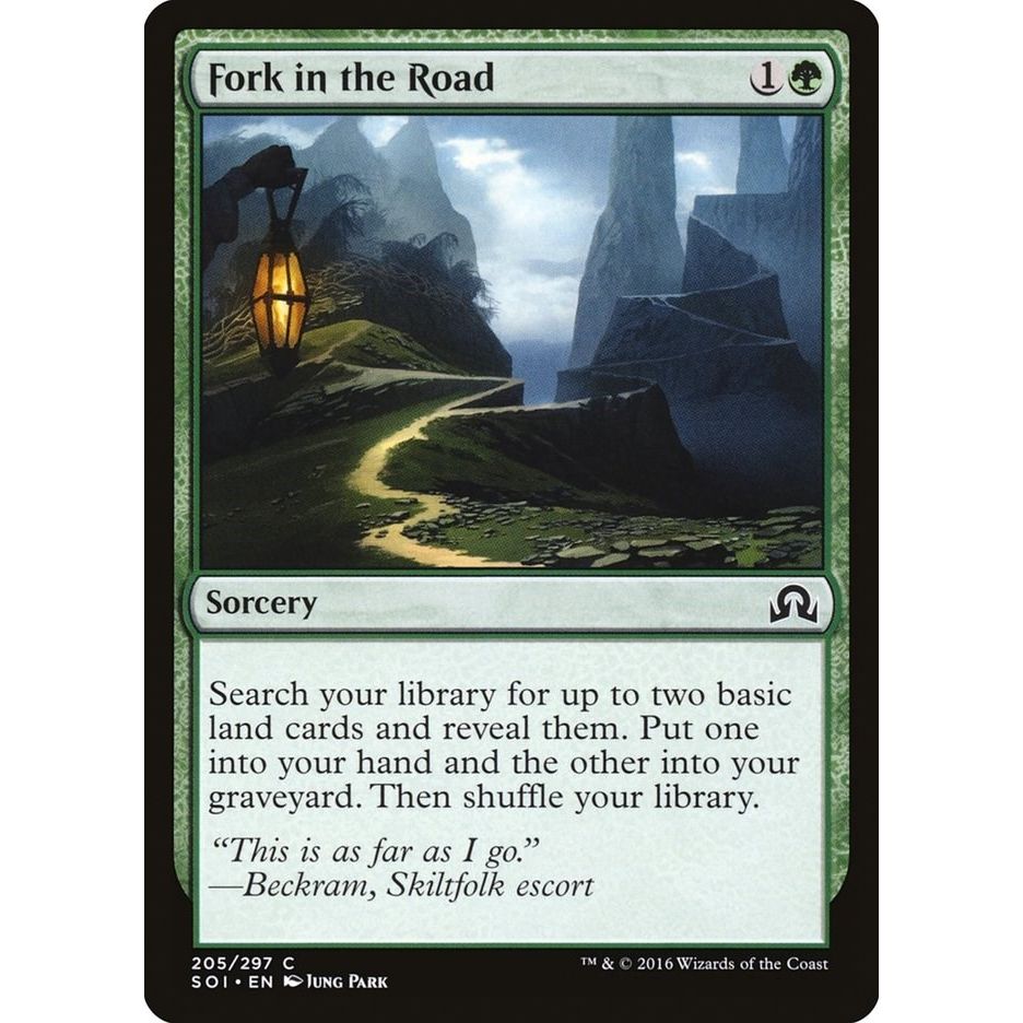 Image for Fork in the Road (205) (SOI) - Magic: The Gathering