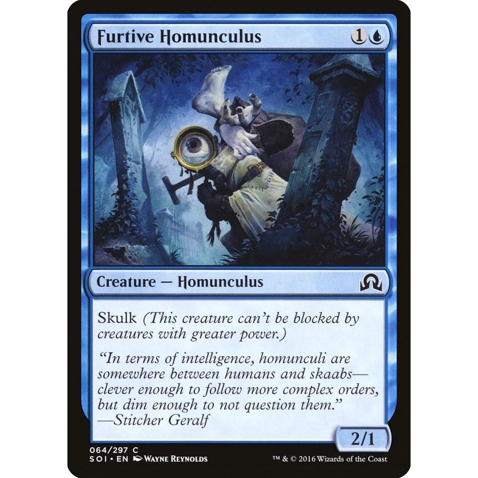 Image for Furtive Homunculus (64) (SOI) - Magic: The Gathering