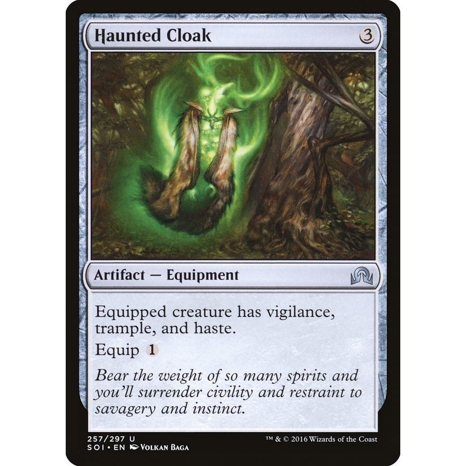 Image for Haunted Cloak (257) (SOI) - Magic: The Gathering