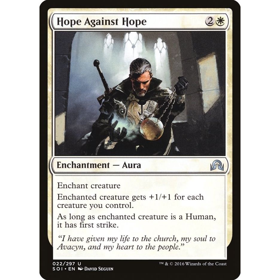 Image for Hope Against Hope (22) (SOI) - Magic: The Gathering