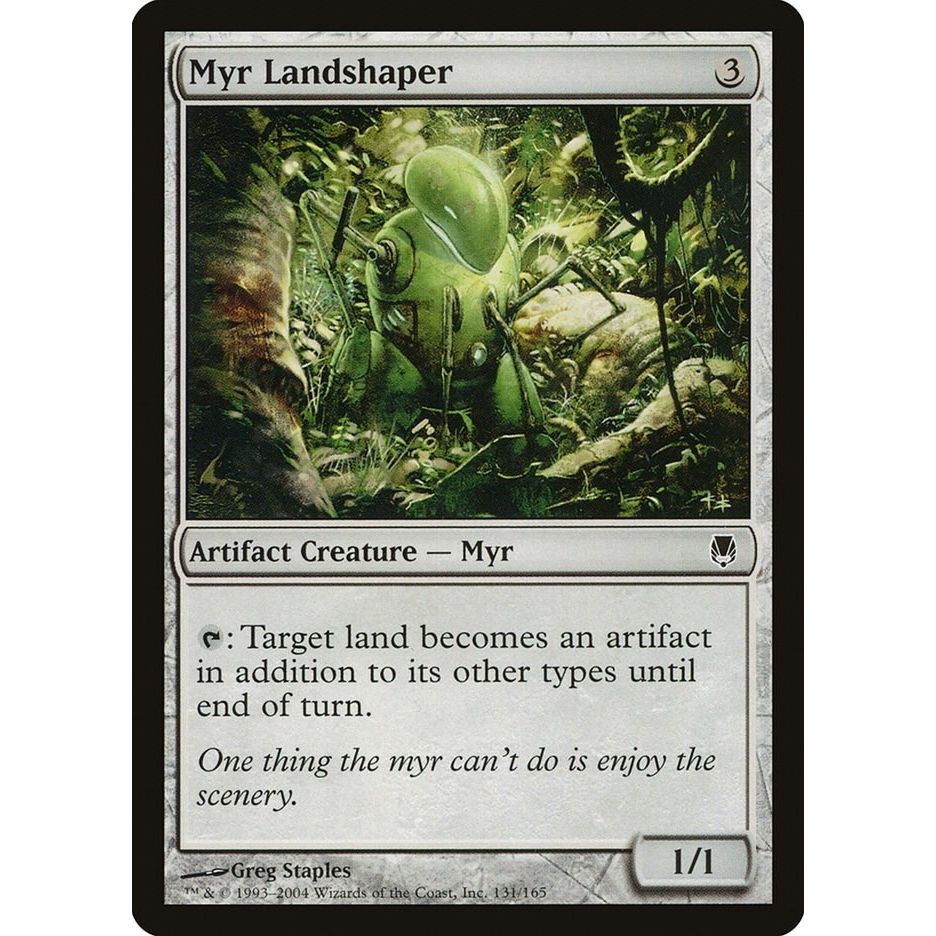 Image for Myr Landshaper (131) (DST) - Magic: The Gathering