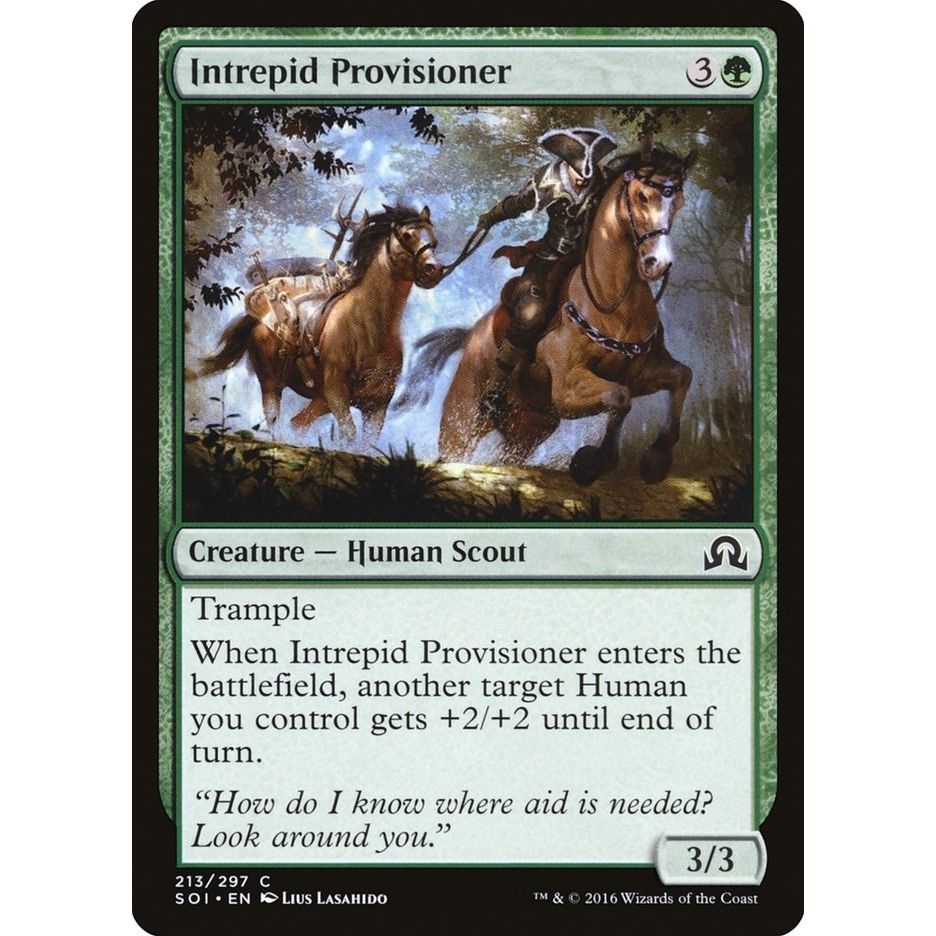 Image for Intrepid Provisioner (213) (SOI) - Magic: The Gathering