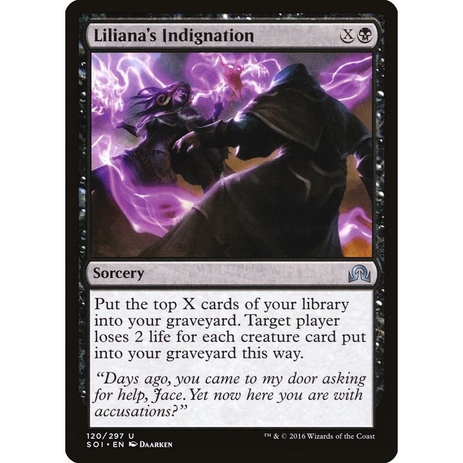 Image for Liliana's Indignation (120) (SOI) - Magic: The Gathering