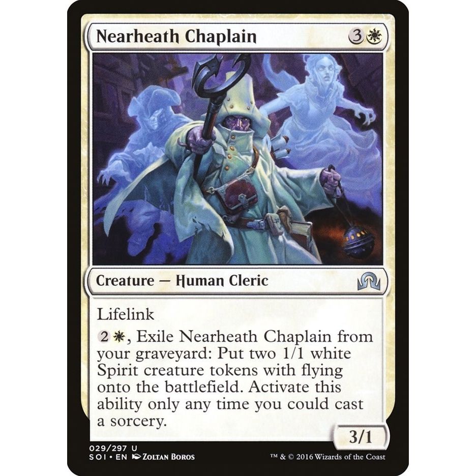 Image for Nearheath Chaplain (29) (SOI) - Magic: The Gathering
