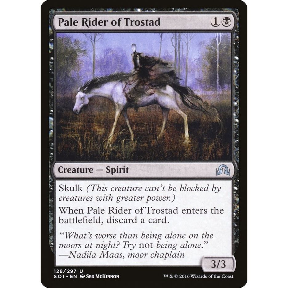 Image for Pale Rider of Trostad (128) (SOI) - Magic: The Gathering