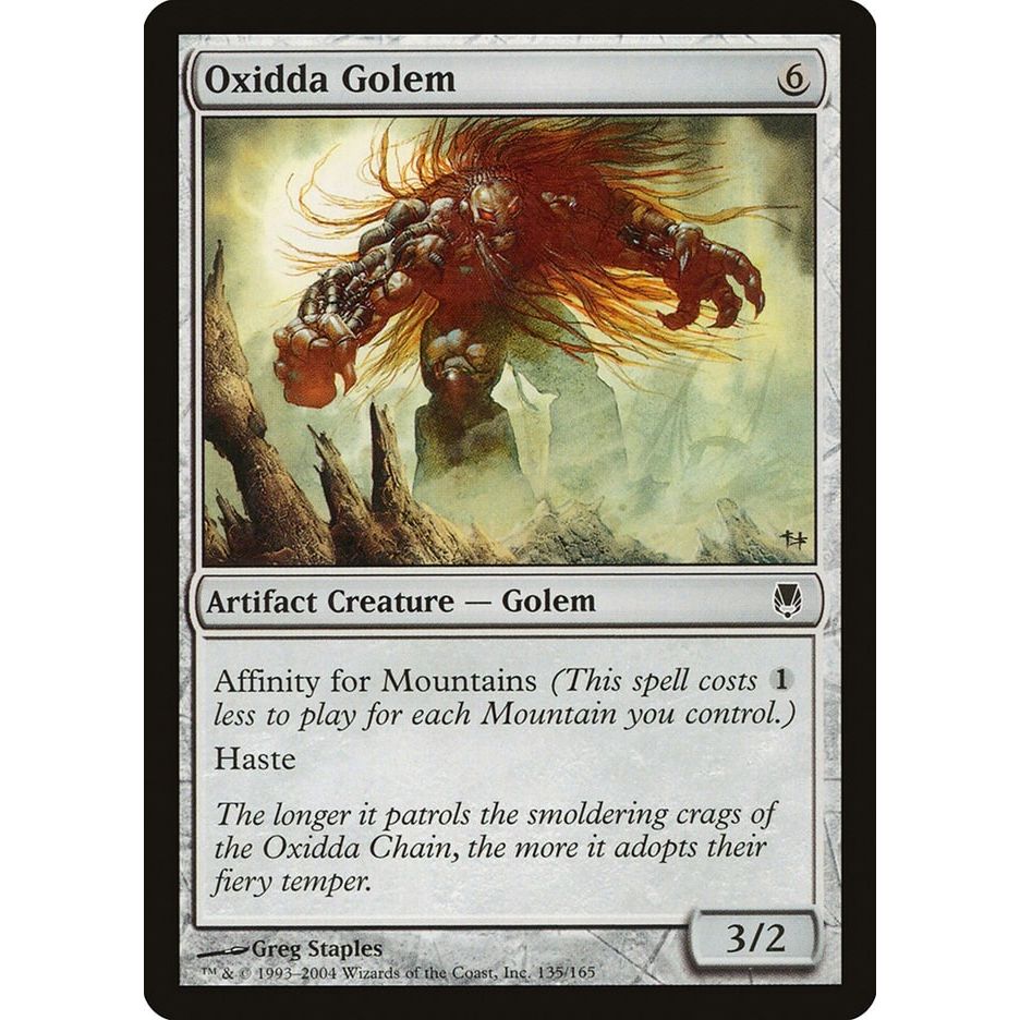 Image for Oxidda Golem (135) (DST) - Magic: The Gathering