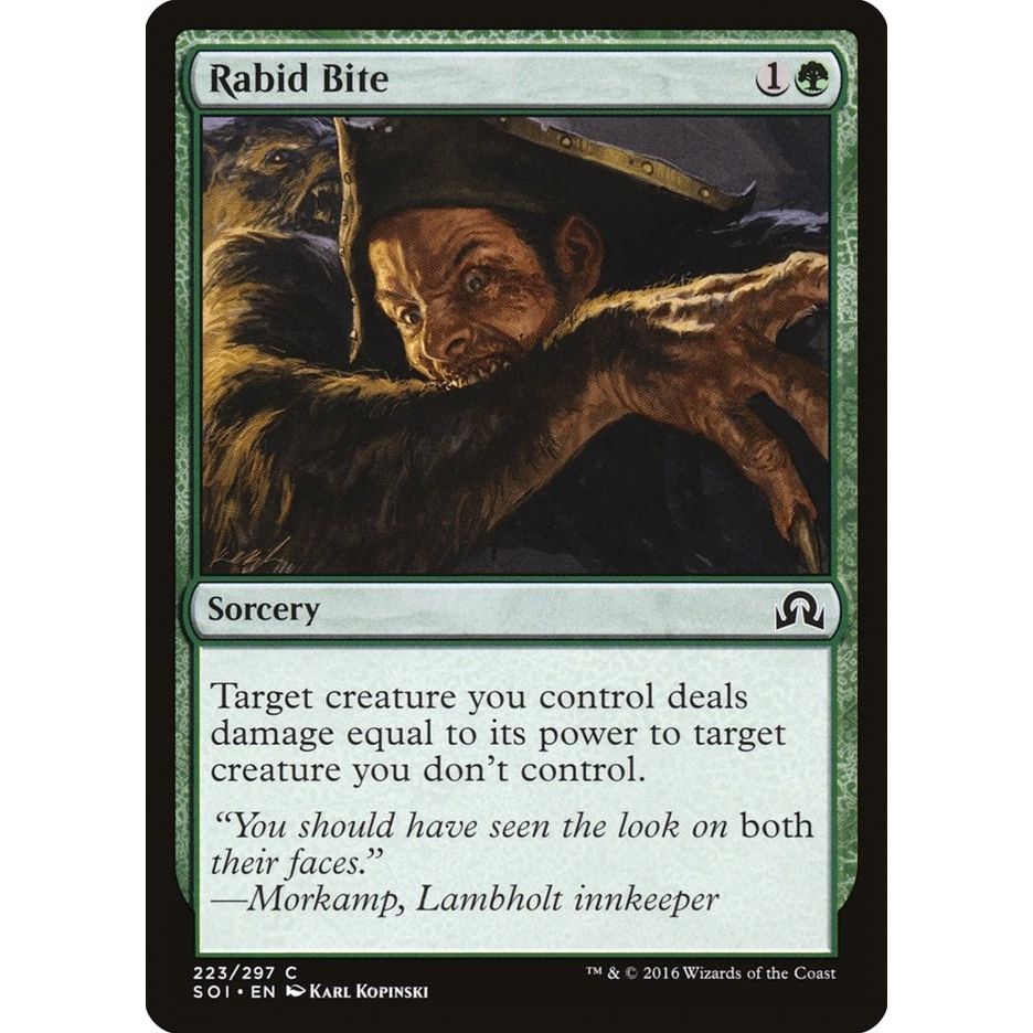 Image for Rabid Bite (223) (SOI) - Magic: The Gathering