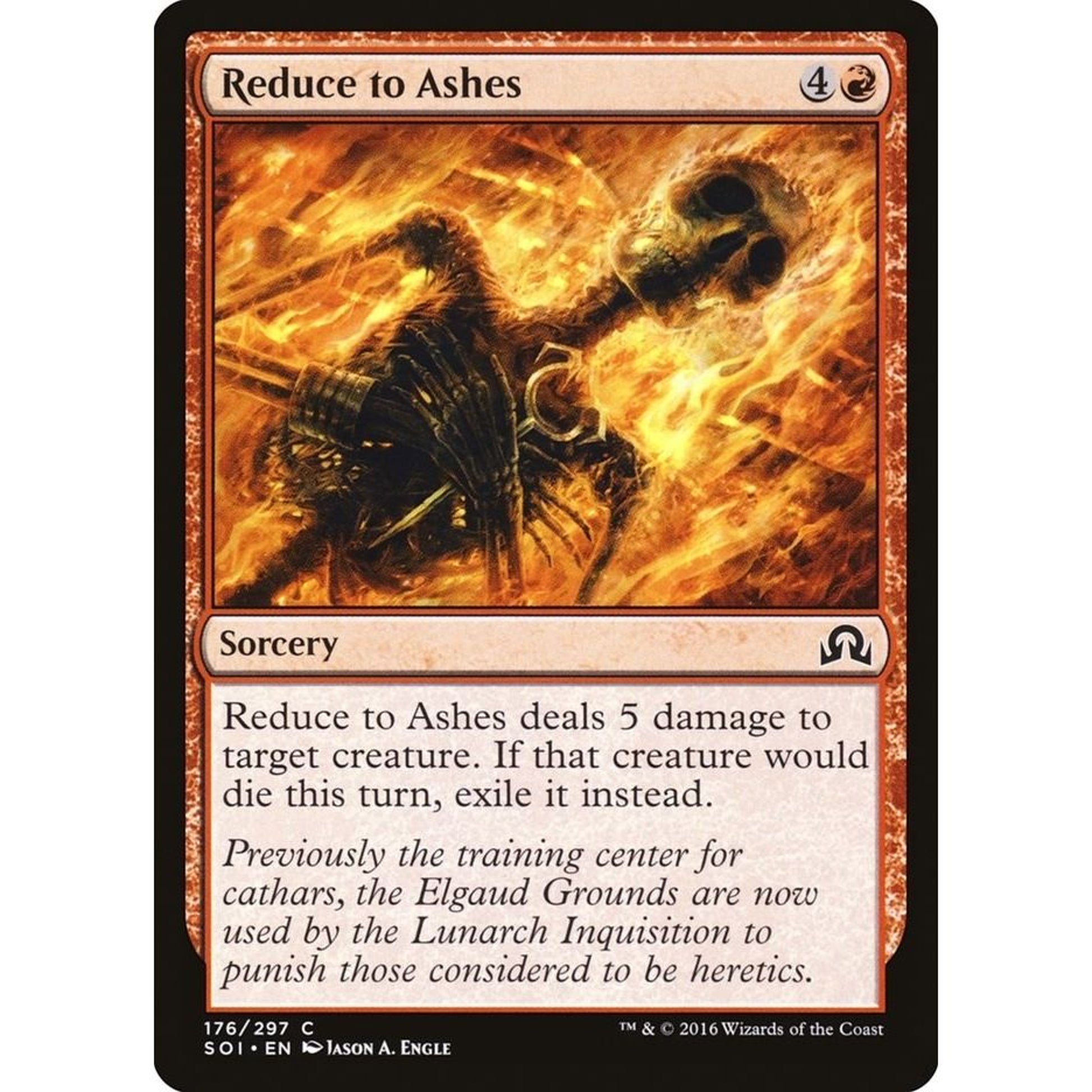 Image for Reduce to Ashes (176) (SOI) - Magic: The Gathering