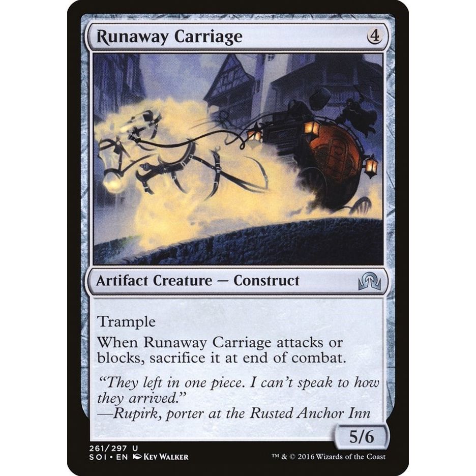 Image for Runaway Carriage (261) (SOI) - Magic: The Gathering