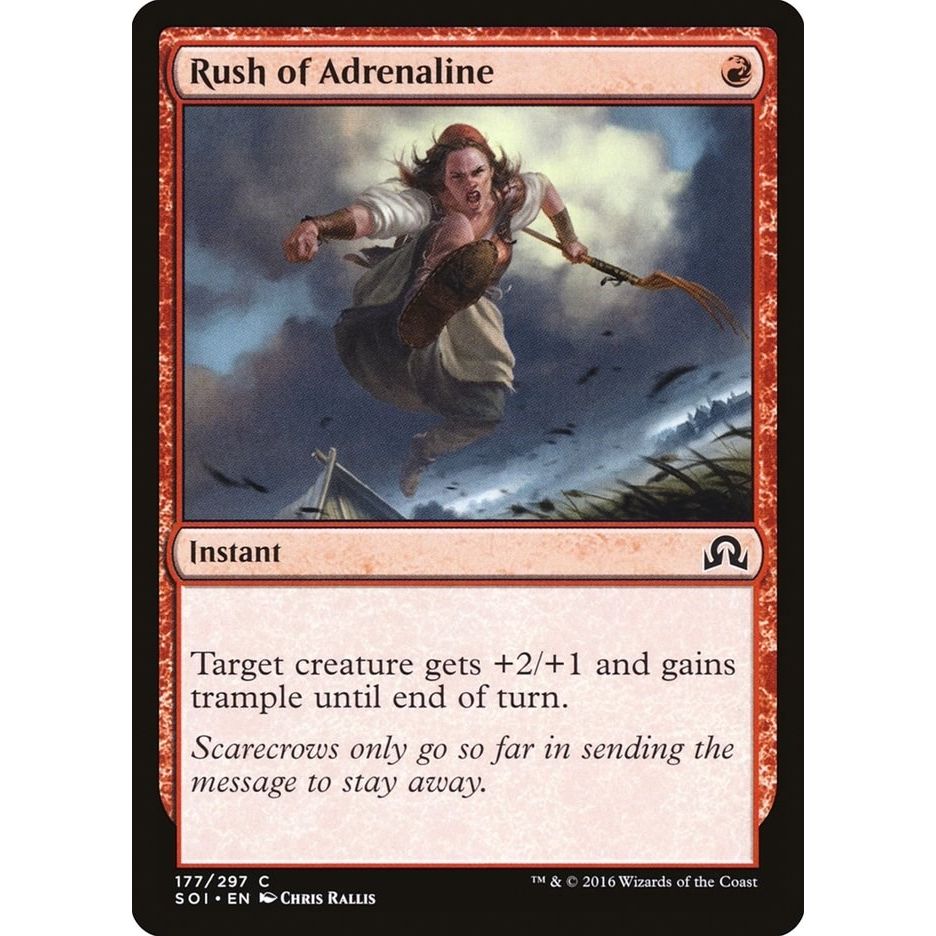 Image for Rush of Adrenaline (177) (SOI) - Magic: The Gathering