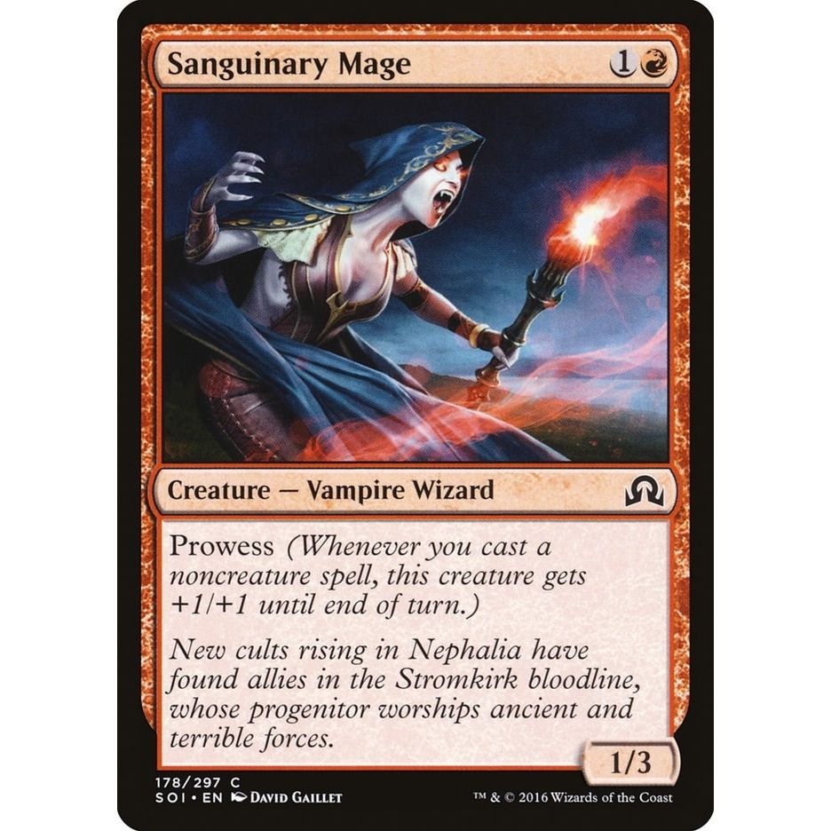 Image for Sanguinary Mage (178) (SOI) - Magic: The Gathering