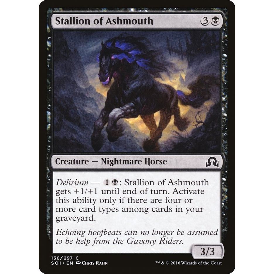 Image for Stallion of Ashmouth (136) (SOI) - Magic: The Gathering