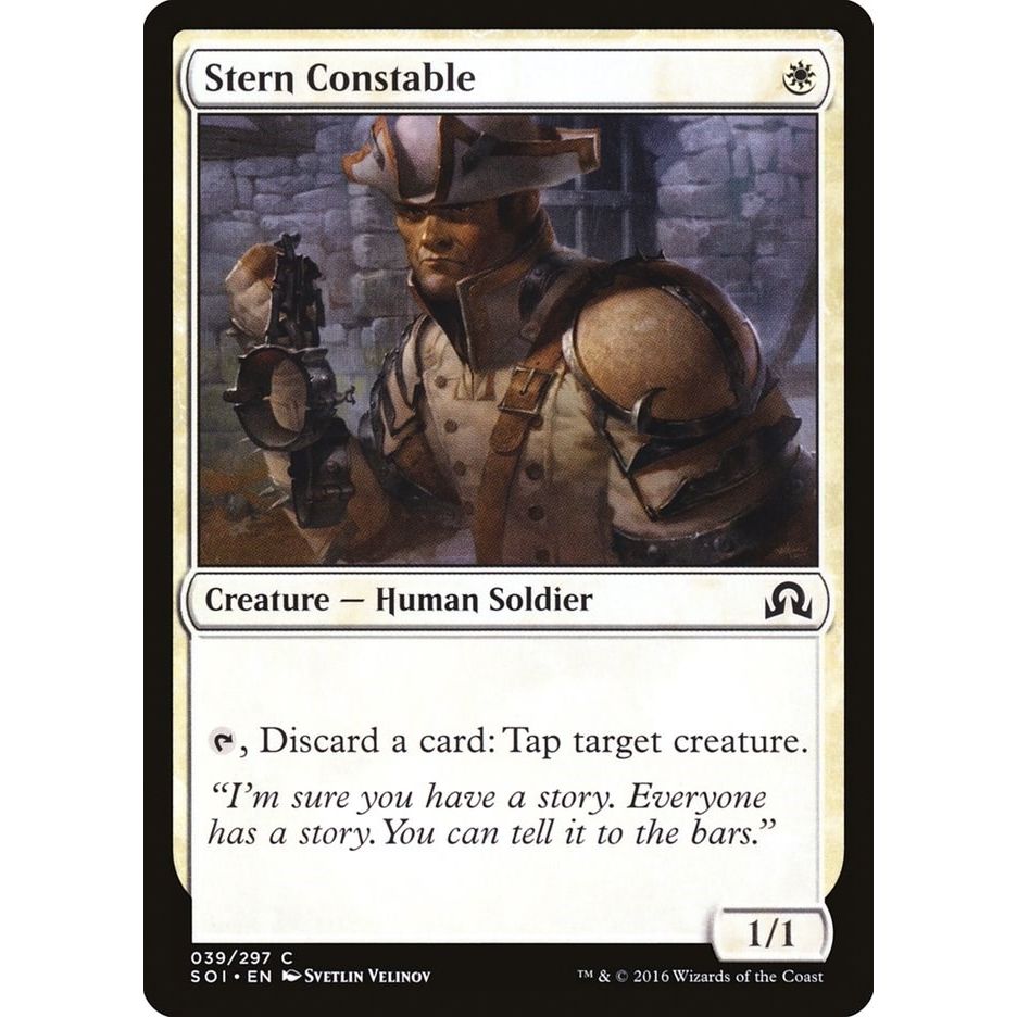 Image for Stern Constable (39) (SOI) - Magic: The Gathering