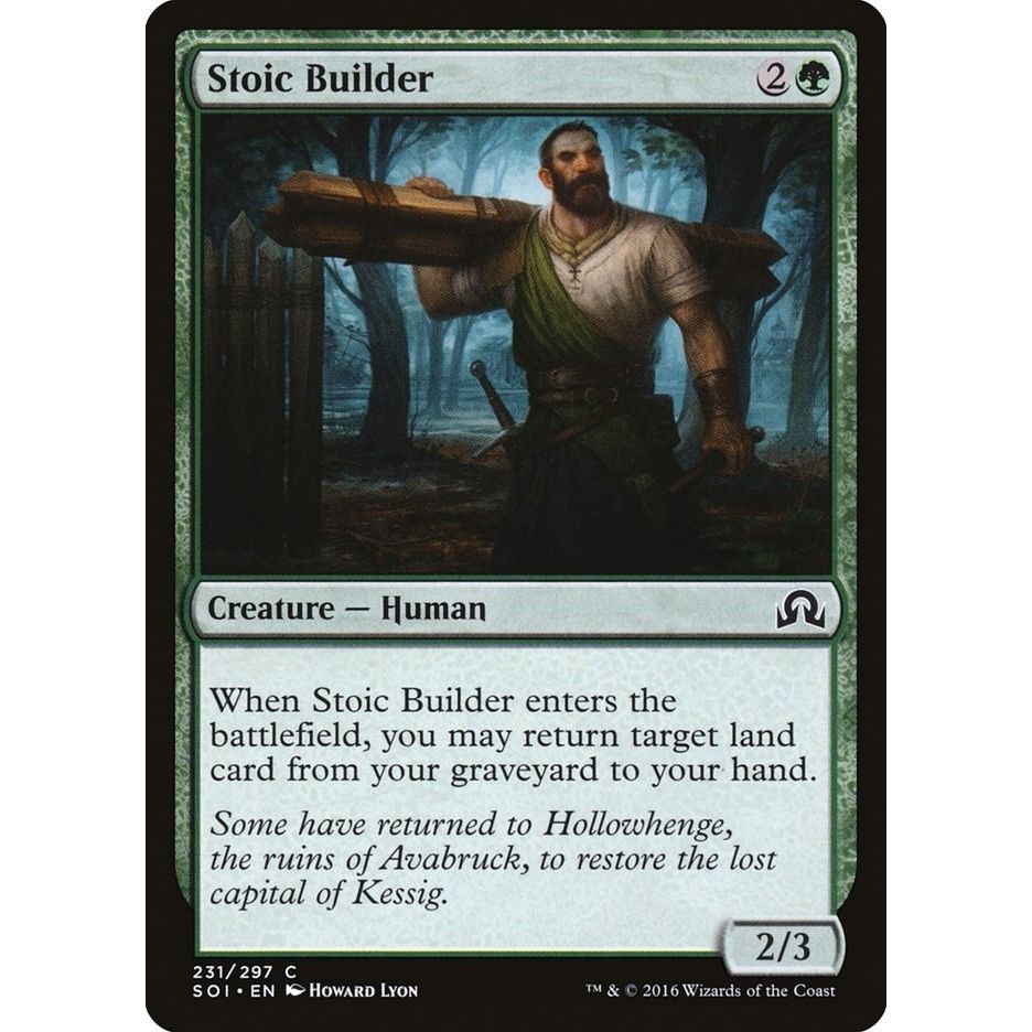 Image for Stoic Builder (231) (SOI) - Magic: The Gathering