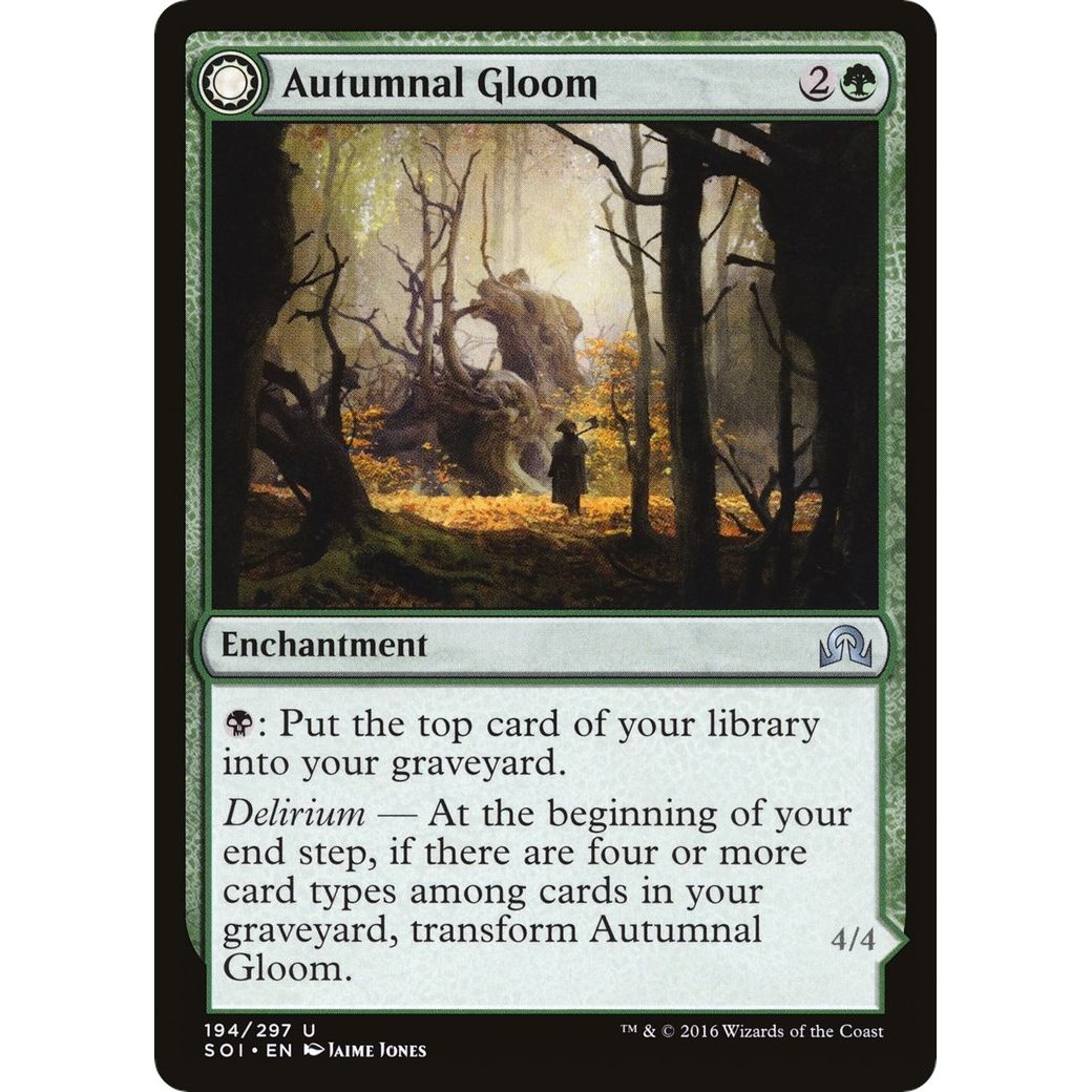 Image for Autumnal Gloom (194) (SOI) - Magic: The Gathering
