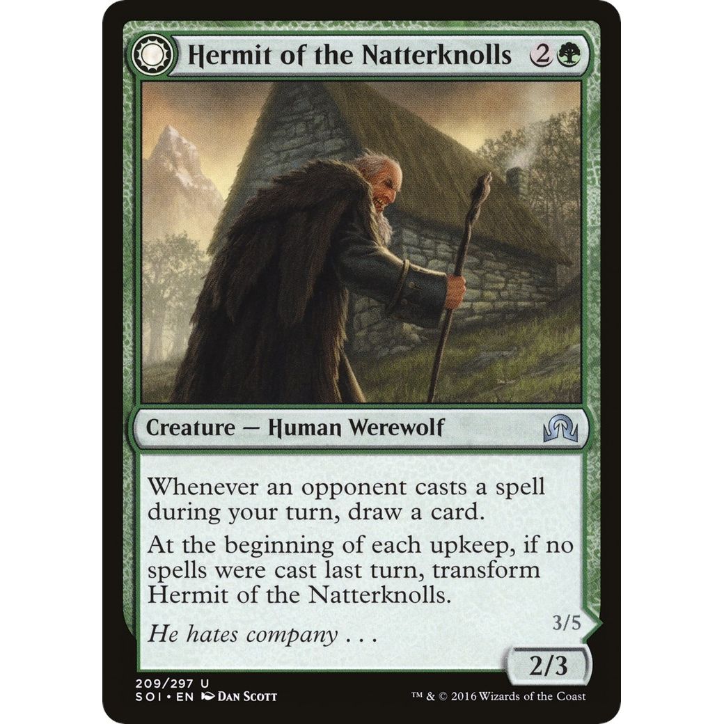 Image for Hermit of the Natterknolls (209) (SOI) - Magic: The Gathering