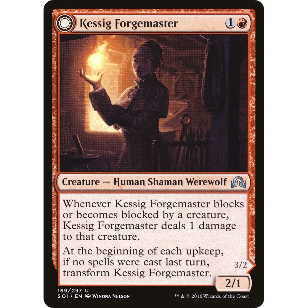 Image for Kessig Forgemaster (169) (SOI) - Magic: The Gathering