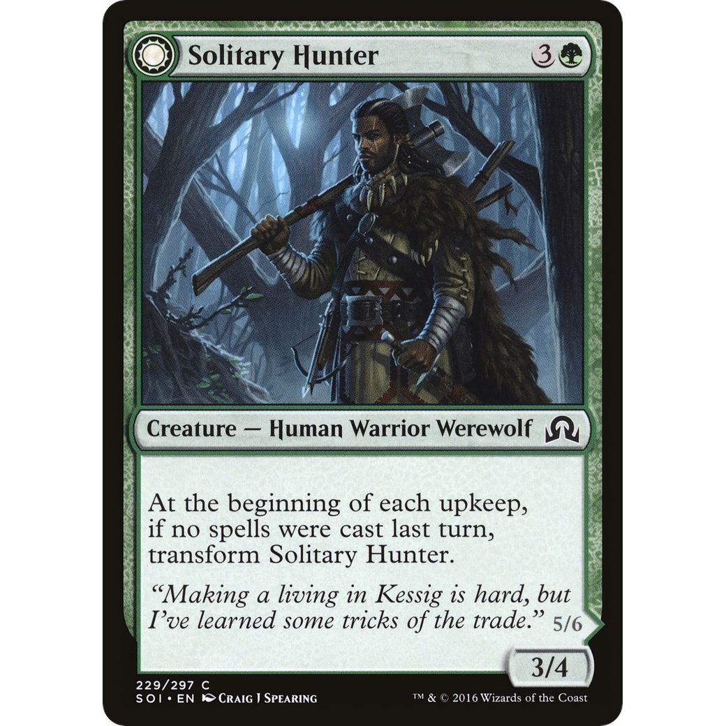 Image for Solitary Hunter (229) (SOI) - Magic: The Gathering