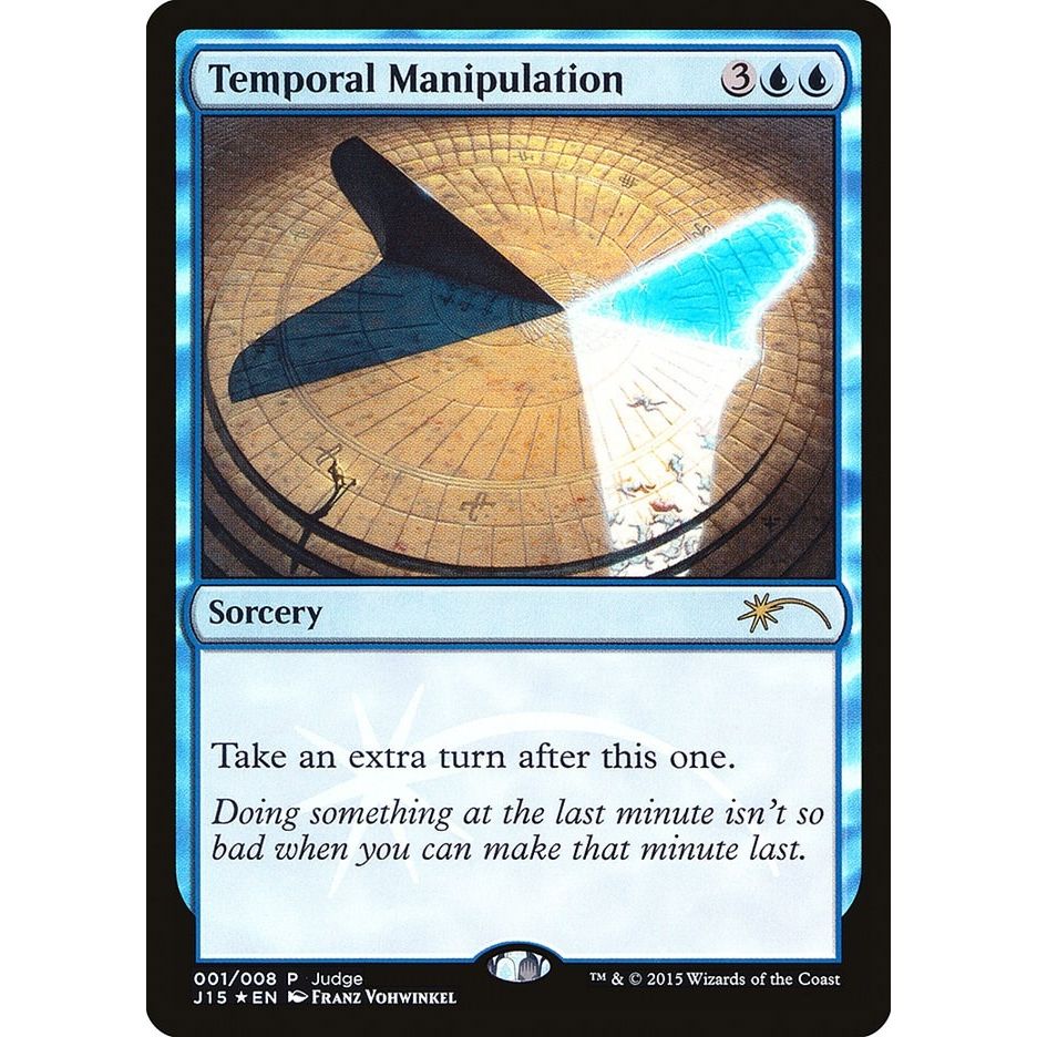 Image for Temporal Manipulation (1) (JDG) - Magic: The Gathering