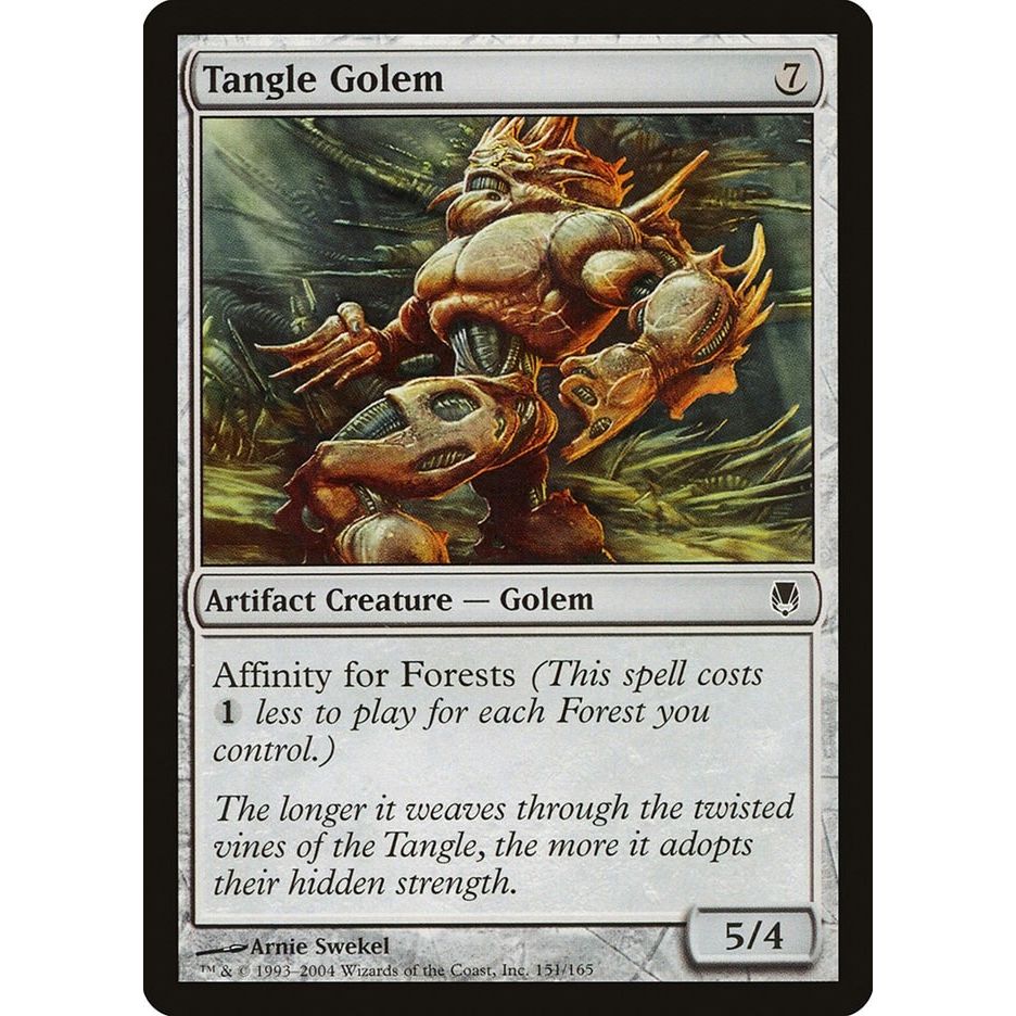 Image for Tangle Golem (151) (DST) - Magic: The Gathering