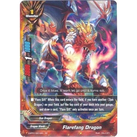 Image for Flarefang Dragon (D-BT01/0010EN) (D-BT01) - Future Card BuddyFight