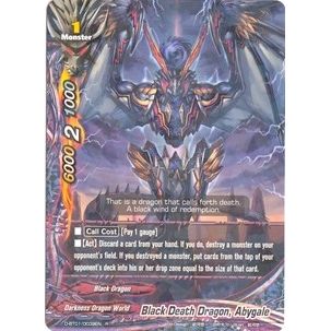 Image for Black Death Dragon, Abygale (D-BT01/0039EN) (D-BT01) - Future Card BuddyFight