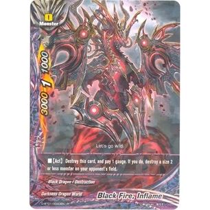 Image for Black Fire, Inflame (D-BT01/0040EN) (D-BT01) - Future Card BuddyFight