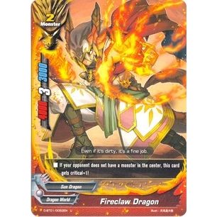 Image for Fireclaw Dragon (D-BT01/0052EN) (D-BT01) - Future Card BuddyFight