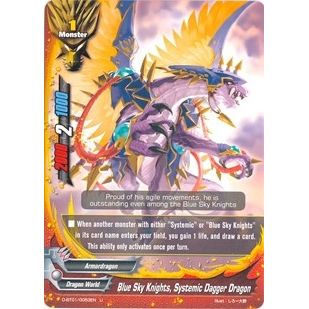 Image for Blue Sky Knights, Systemic Dagger Dragon (D-BT01/0053EN) (D-BT01) - Future Card BuddyFight