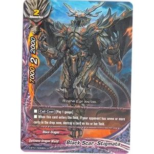 Image for Black Scar, Stigmata (D-BT01/0068EN) (D-BT01) - Future Card BuddyFight