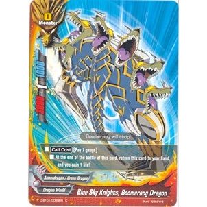 Image for Blue Sky Knights, Boomerang Dragon (D-BT01/0089EN) (D-BT01) - Future Card BuddyFight