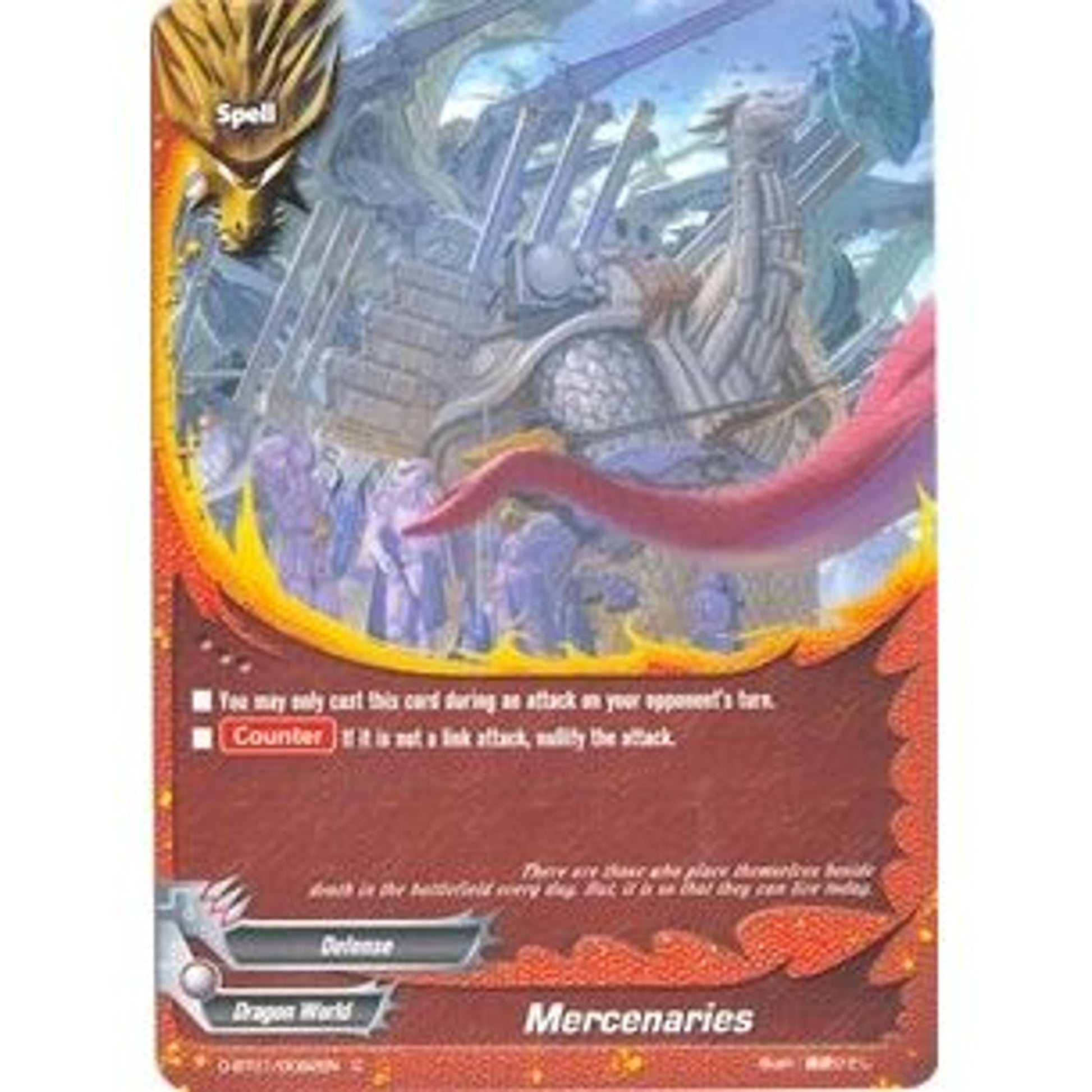 Image for Mercenaries (D-BT01/0092EN) (D-BT01) - Future Card BuddyFight