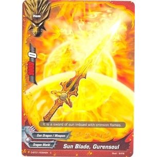 Image for Sun Blade, Gurensoul (D-BT01/0094EN) (D-BT01) - Future Card BuddyFight