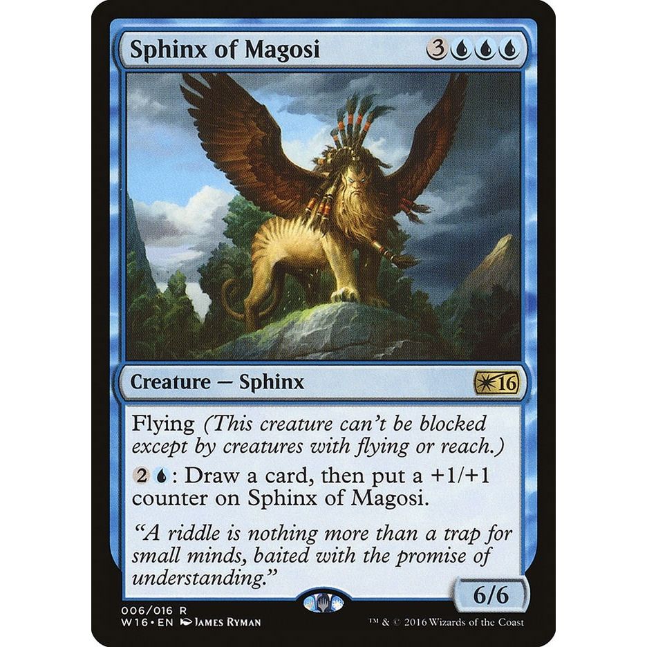 Image for Sphinx of Magosi (6) (W16) - Magic: The Gathering