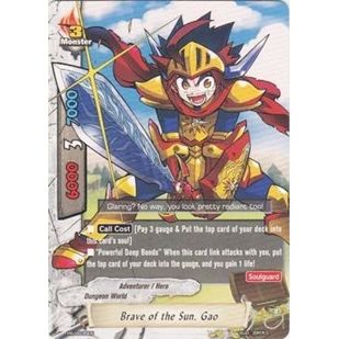 Image for Brave of the Sun, Gao (PR/0035EN) (PR) - Future Card BuddyFight